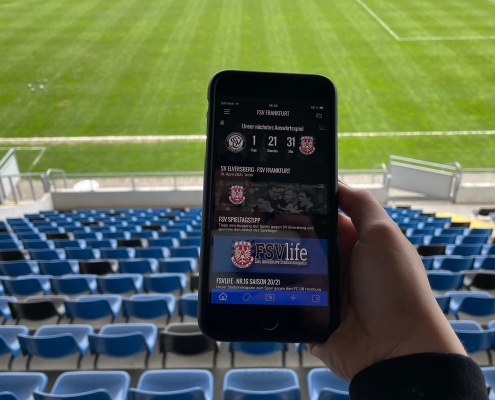 FSV Frankfurt app leveret af Venue Manager