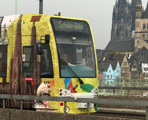 Busbillet med billet i Köln