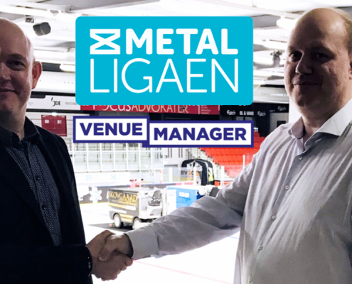 Metal Ligaen samarbejder med Venue Manager om en stærk billet-, merchandise-, og sponsorplatform
