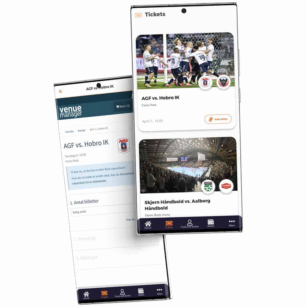 Sælg merchandise igennem jeres Mobil App