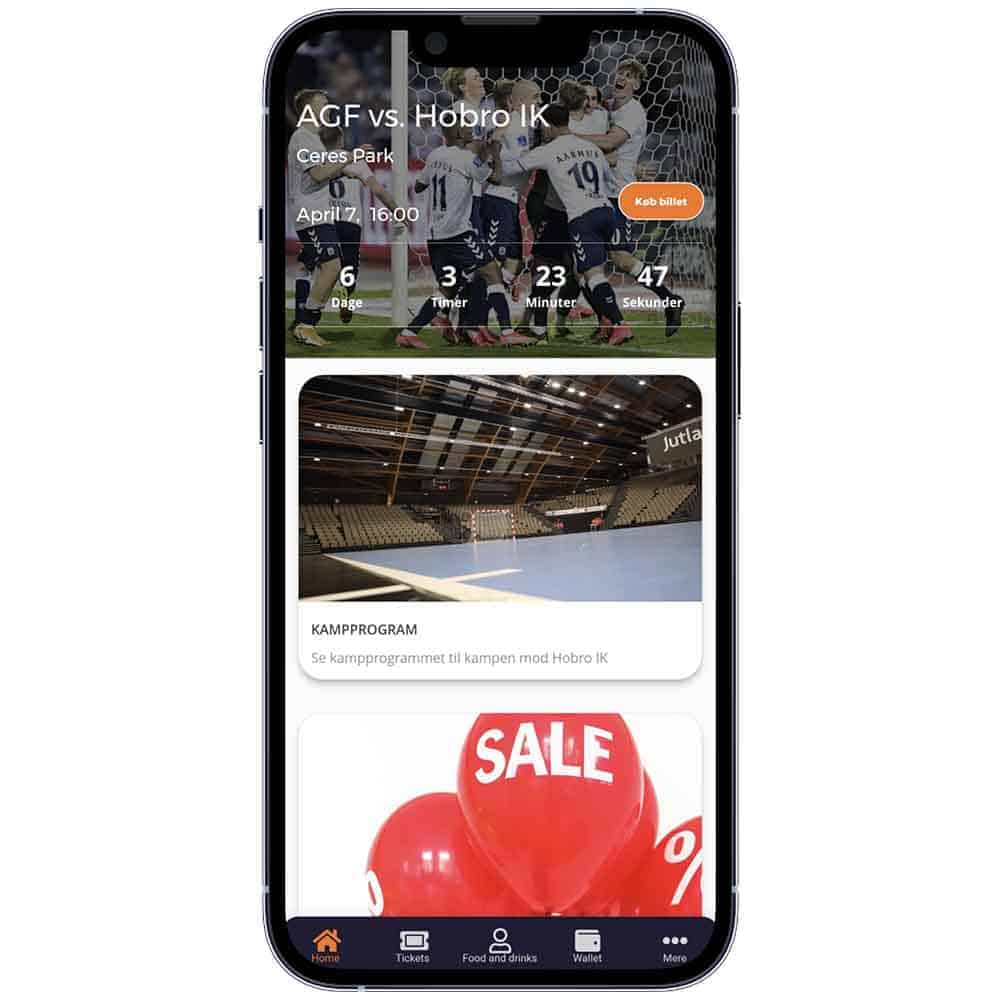 AGF app forside
