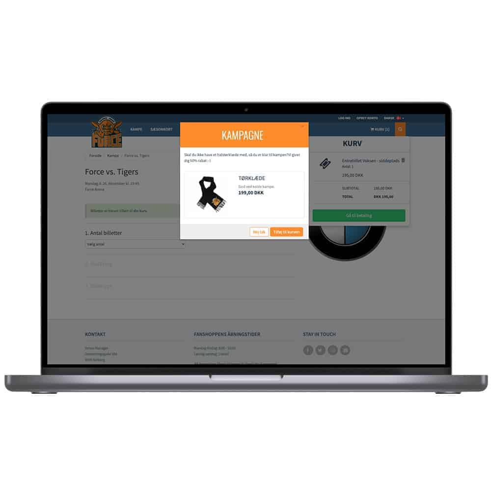 Skab mersalg i jeres billetsystem