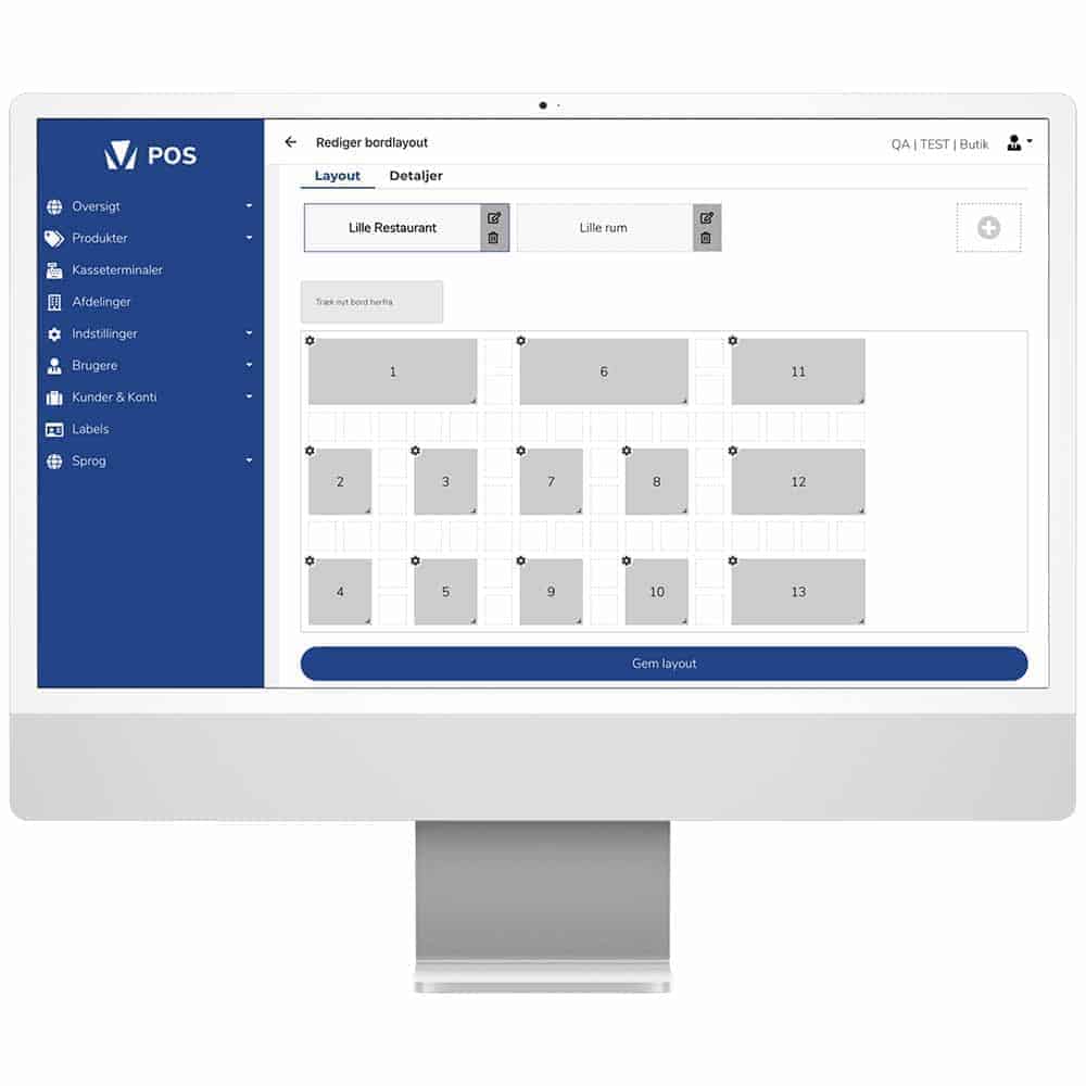 Lav jeres eget bordlayout med bordstyring igennem POS
