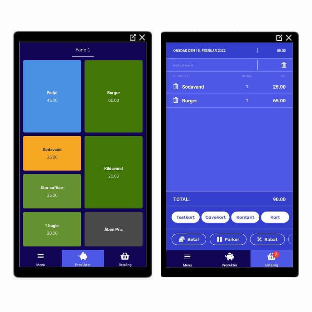 POS interface