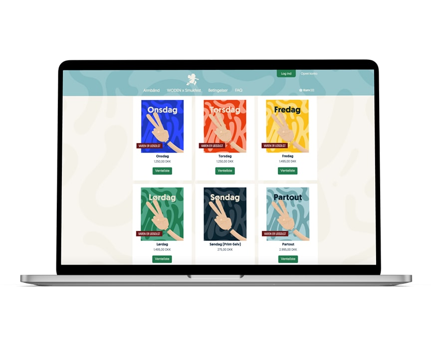 Smukfest billetter i online shop