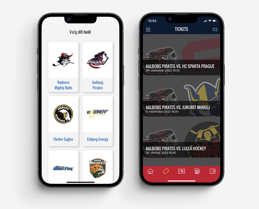Metal Ligaen app - Venue Manager